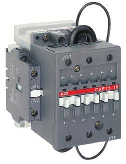 GA75 & GAE75 1 pole contactors 100A DC-1 AC or DC operated GA75-10-11 Description GA75 & GAE75 contactors are designed for controlling shunt or series motors and resistive or slightly inductive loads