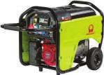 the generator Very compact design, easy to move and