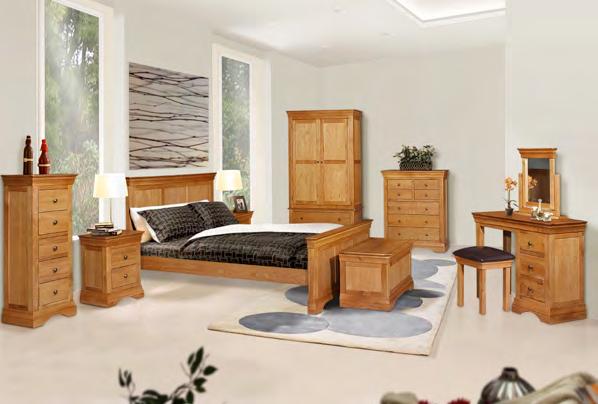 Delta Bedroom Range The Delta Bedroom Range is crafted in traditional French oak style.