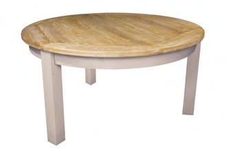 Salou Round Dining Table Fits 6 Chairs W: 1500 D: 1500 H: 780 Hutch 2 Door &