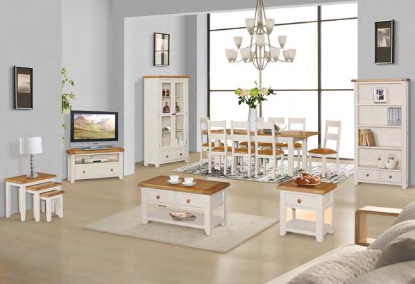 Juliet The Juliet Dining and Occasional Range is finished in solid oak with a semi-gloss lacquer seal.