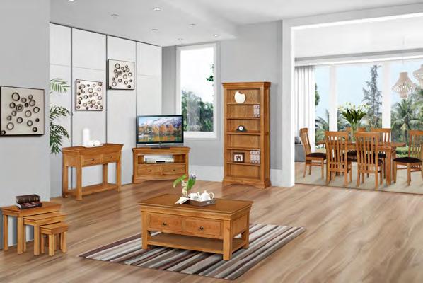 Delta The Delta Dining and Occasional Range is crafted in traditional French oak style.