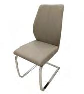 Modern Living Monza Taupe Chair - 4 per Box W: 800 D: 350 H: 800