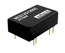 NCS1 Series Isolated 1W :1 Input Single & Dual Output DC/DC Converters FEATURES UL 95 recognition pending :1 Wide range voltage input Operating temperature range - C to 5 C Typical load regulation