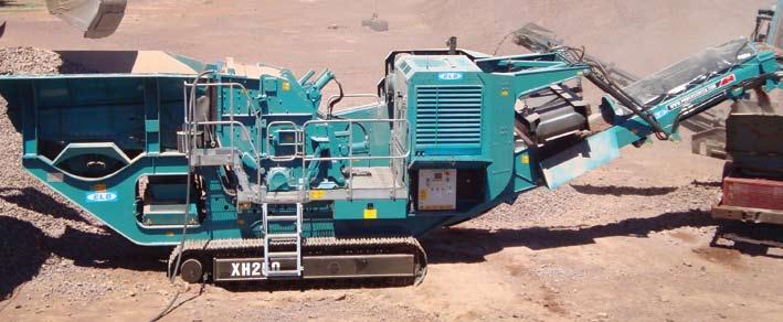 Featuring the Powerscreen Pegson XH250 fixed hammer horizontal impactor, the plant offers users both excellent reduction and a high consistency of product shape alongside key features such as