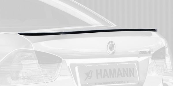 Aerodynamics rear spoiler lip for 3series BMW saloon E90 homologationcertificate: available OrderNo.