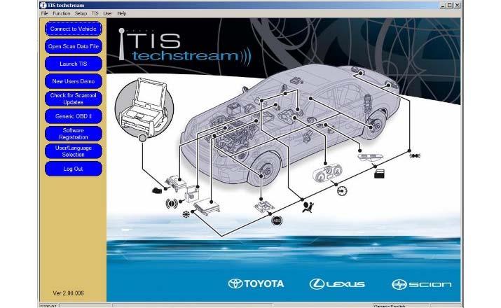 10. Register the TPMS Transmitter IDs Using Techstream. (a) Connect the Techstream to DLC3.