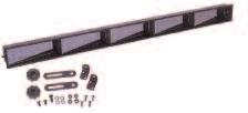 ACC-1002 ACC-1004 4-PANEL MIRROR CLUB CAR 2000 AND UP ACC-1006 ACC-1007 Custom brackets for use with Five- Panel and Four-Panel mirrors. Provide secure fit. See chart for specifics.