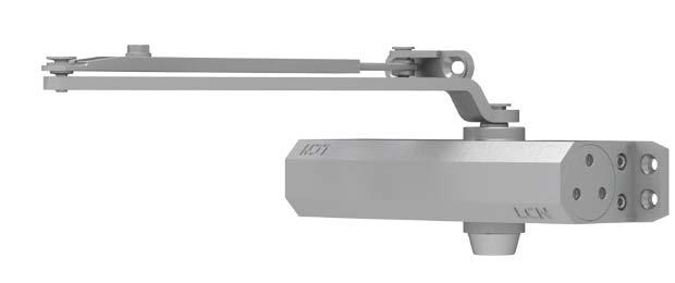 Features The 1250 cast aluminum closer is designed for low-frequency and low abusive traffic areas.
