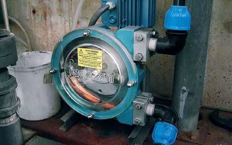 peristaltic pump due to free tube-passage can easily transfer it without any product or pump damage.