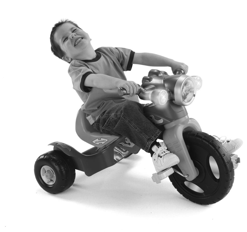 Action Sounds Trike B1480 Instructions Product features and decoration may vary from the photograph above.