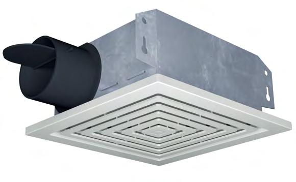 T-Series Ventilators Typical Applications Include Bathroom Exhaust, Attic Ventilation, HVAC, Home Ventilation Configurations Ceiling or Wall Mount; Horizontal, Vertical or Inline Mount Wheel Type