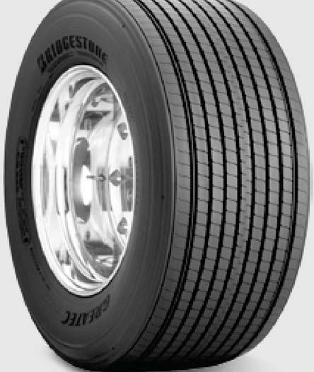 Greatec R125A Wide Base aile Radial Recommended Application A wide base radial tire recommended for trailer axle and dolly applications in: Long Haul Service / Regional Haul Service Replaces: