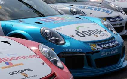 UK. KEY SPONSOR BENEFITS The Enhance brand values through association with Porsche Build brand awareness with high