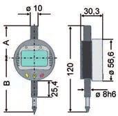Precision Digital Dial Indicators 1 2 3 4a 4 5 6 8 9 10 11 with US data output Electr.