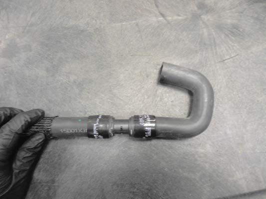 Use a heat gun to shrink the clamp around the hose.