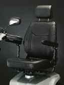 The Saturn Adjustable seat position The Easicare Saturn is a DeLuxe,