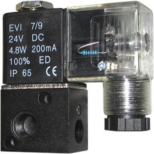 Poppet Valves N2V & N3V1 The N2V Series of direct acting poppet valves are available in both a 2-way and 3-way configuration.