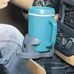 compact spaces Single drink holder adjusts to fit