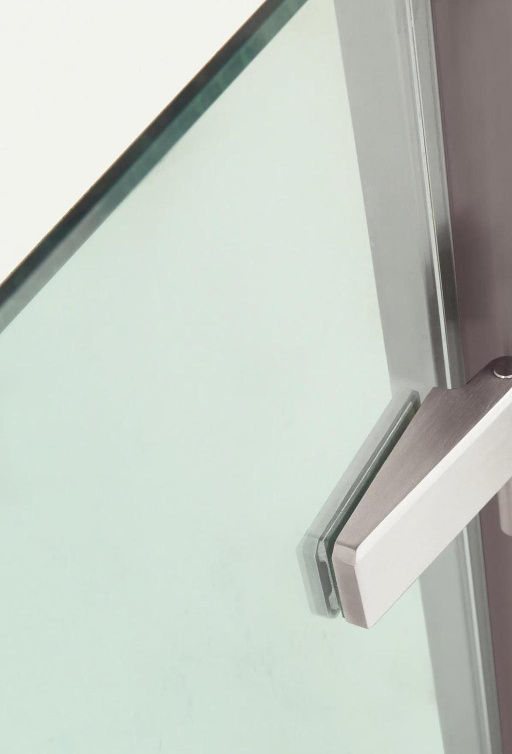 Häfele reintroduces its Range of Glass Fittings from the Startec Series which includes Häfele s Glass Door Hardware Range, Saddle Plate for DCL 21 Door Closer and Glass Door Sealing Systems! 1.