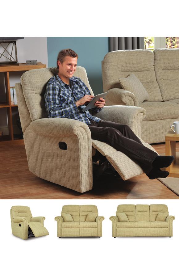 The new Portland Suite An all action experience in relax 16 Standard Recliner