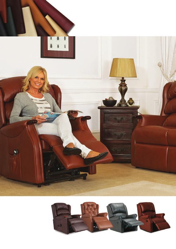 Premium UK sourced Four recliner designs all available with manual or powered actions including