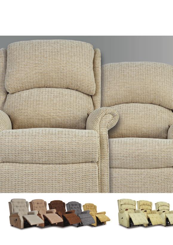 The beauty of comfort is in choo Celebrity was the first to introduce the tailored-to-fit concept in the UK, recognising that we are all different sizes and require a recliner where the