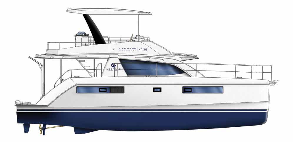 SPECIFICATIONS Technical information for the Leopard 43 Powercat The Leopard 43 Powercat is built to the highest standards.