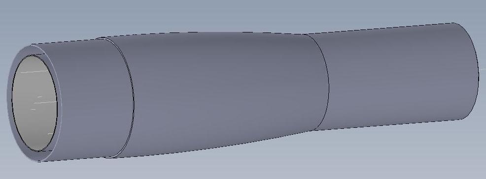 Inside the booster will sit the main parachute ejection piston and the main parachute and shock cord. The main piston will be attached to the avionics bulkhead by a shock cord and quick link.