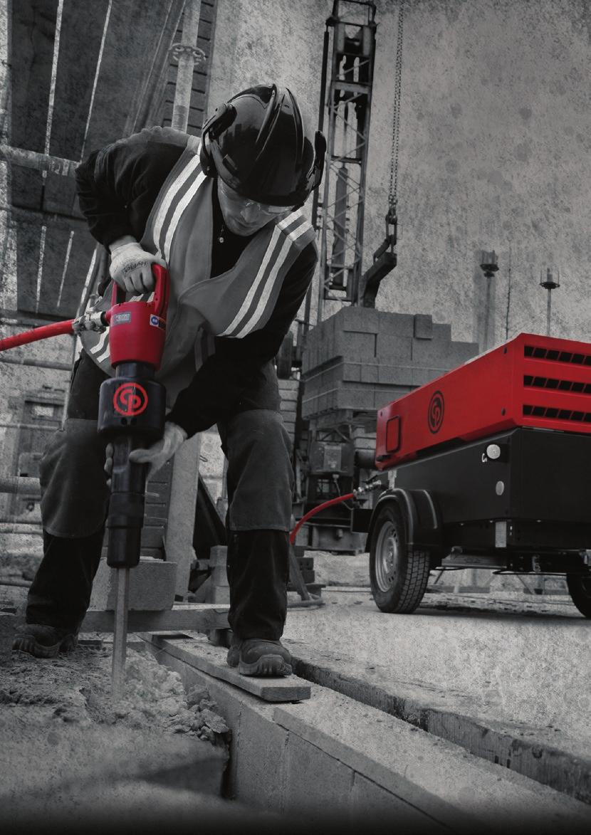 Since 1901, Chicago Pneumatic has produced equipment designed not only to get the job done, but also to get it done efficiently, effectively and safely.
