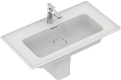 345 STRADA II VANITY 104CM STRADA II VANITY 84CM STRADA II VANITY 84CM Vanity T363501 Vanity T300301 Vanity T363401 Vanity with overflow Compatible with Tesi, Connect Air and Tonic II 100cm basin
