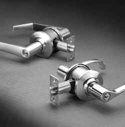 cylindrical locksets 4300LN series tubular lever locksets An economical, light/medium-duty lever lockset that provides an outstanding combination of value and performance.