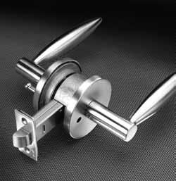 RL series tubular locksets RL series tubular locks are designed to work with Yale Reflections decorative levers.