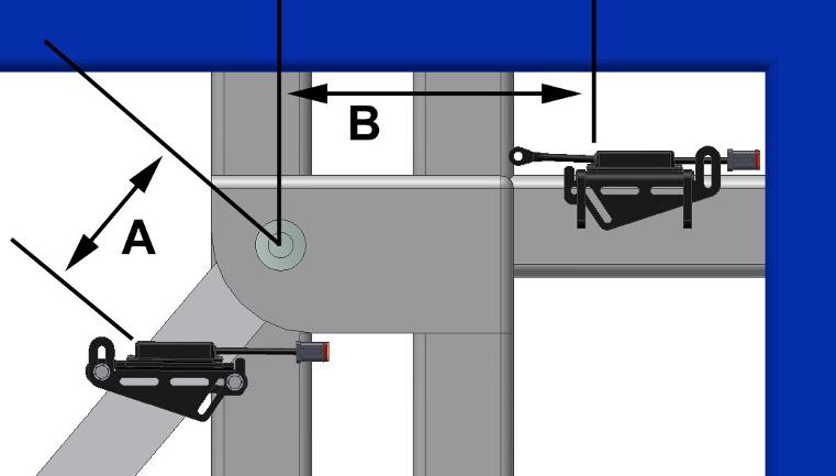 6.2 Roll Sensor Mounting Guidelines: Trapeze-Suspended Booms 1.