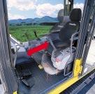 allow the operator to work in comfort while maintaining precise control.