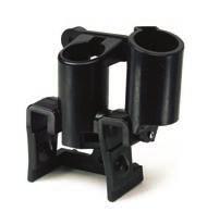 POWER CORD/GLADHAND SUPPORT HOLDER Provides protection & easy storage of electrical cables and air lines when not