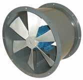 Tubeaxial Direct Drive Duct Fans 18 HOUSING I.NNER DIM. Dimensions HOUSING OUTER DIM.
