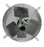 Note: Rough-in hole size is 1/2 inch larger than fan blade size Motor Specifications 120V, 1-Phase, totally enclosed, permanently lubricated 1/12 HP motor is 3-Speed sleeve bearing permanent split