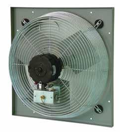 Venturi Mounted Direct Drive Exhaust Fans Can be installed from inside wall Can be used with external shutter Pull chain switch No Cord-Junction box provided for direct wiring Aluminum blade Steel