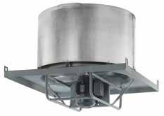 Direct Drive Roof Ventilators 32 Options Protective coating.