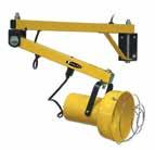 Loading Dock Lights - Fully Assembled Standard Duty Loading Dock Arms 46 (Light Head and Arm Bolted Together and Shipped in One Carton)