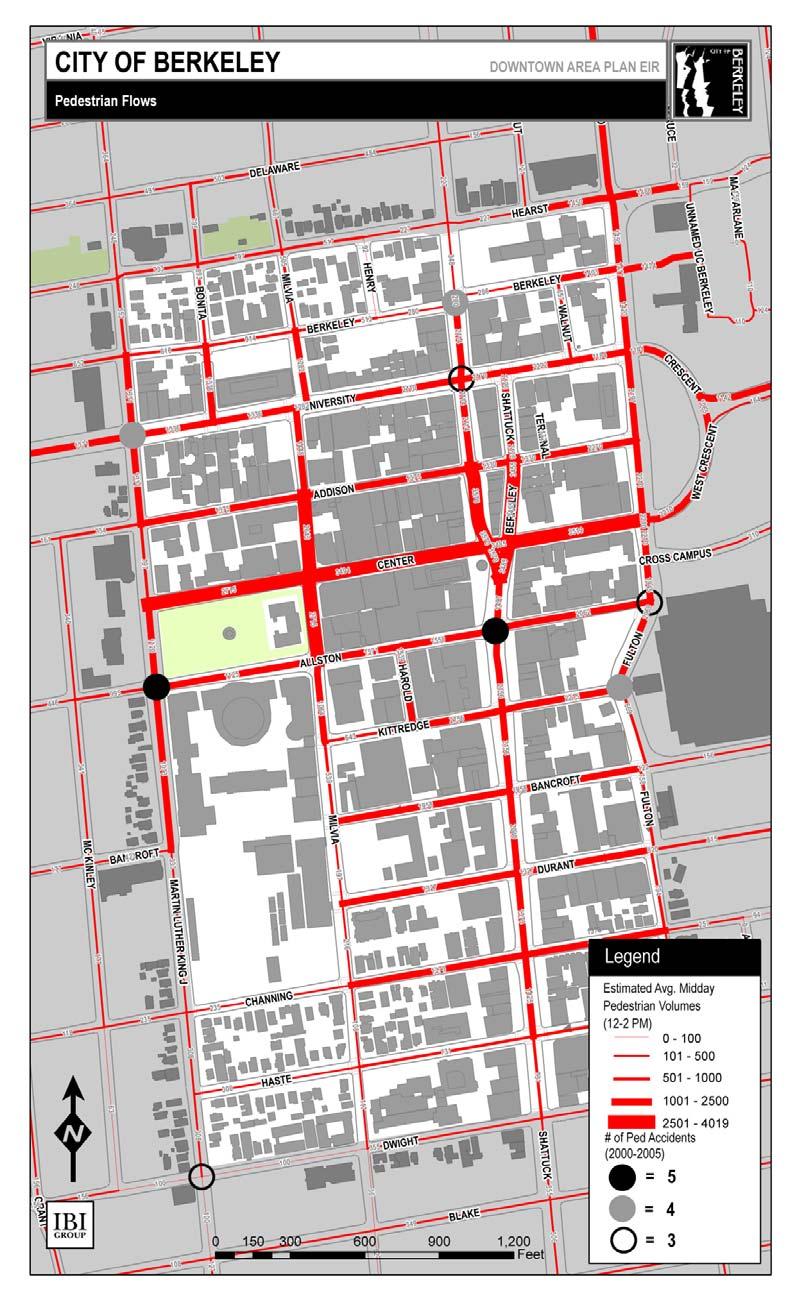 Berkeley Downtown Area Plan Program EIR Traffic Impact Analysis Figure 3-1: