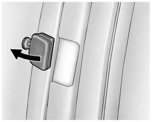 Press the switch to lower the window. Pull up on the front edge of the switch to raise the window.