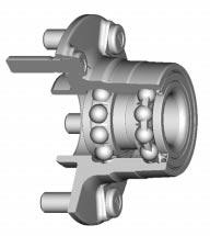 3 The 3rd Generation Hub Unit The 3rd generation hub unit is an advanced type of the 2nd generation, which the outboard inner ring of the inner-ring rotation type hub unit and hub-shaft are