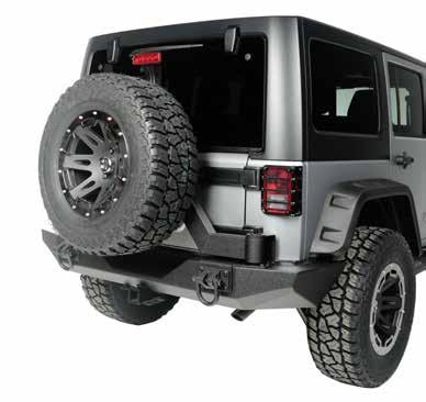 able to resist trying out your vehicle over rough terrain! Part Descriptionss Part # XHD Winch Mount Front Bumper, 07-15 Wrangler 11540.10 Stubby Bumper Ends, XHD Front Bumper, Textured Black 11540.