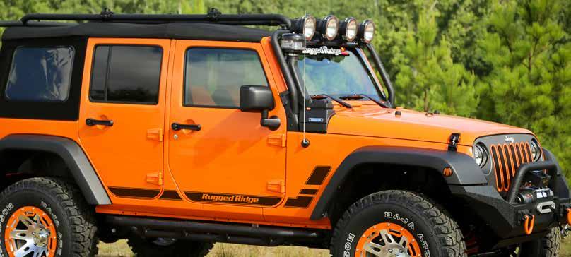 VINYL DECALS Set your Wrangler apart from the rest with Rugged Ridge s exclusive vinyl