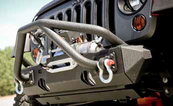 Custom designed for the 2007-2015 Jeep Wranglers, each component maximizes the oversized look of the vehicle.