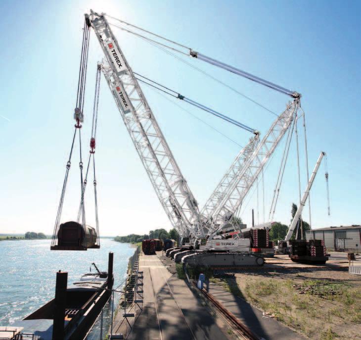 DELIVERING SUCCESS Lattice Crawler Cranes The world is full of challenges for cranes, from changing terrain to