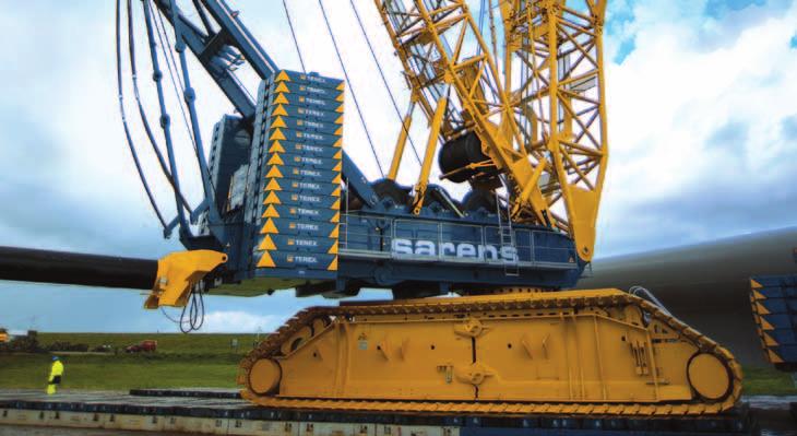 Self-erecting features reduce assembly time and minimize the need for an assist crane Special windmill configurations increase your return of investment Narrow track systems allow walking from