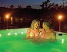 Using your hot tub s topside control, you can easily select from options which include: Cycling through all of the colors slowly or selecting your favorite color for continuous mood lighting Enjoying